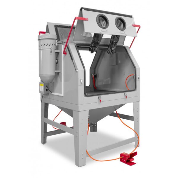 PACK CABINE DE SABLAGE + 4X25KG D'ABRASIFS SABLE CORINDON – Image 2
