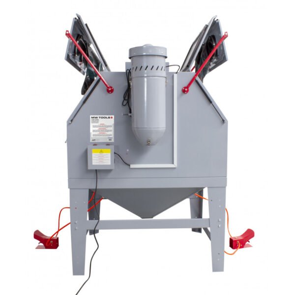 PACK CABINE DE SABLAGE + 4X25KG D'ABRASIFS SABLE CORINDON – Image 4