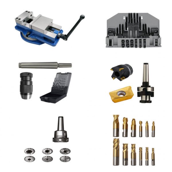 PACK PERCEUSE-FRAISEUSE PF20 0,85KW 230V + ACCESSOIRES INDISPENSABLES – Image 3