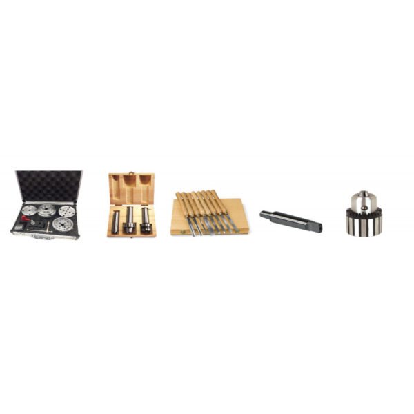 PACK TOUR À BOIS 408X1067MM + MANDRIN 146MM + JEU 8 BURINS + ETC – Image 2
