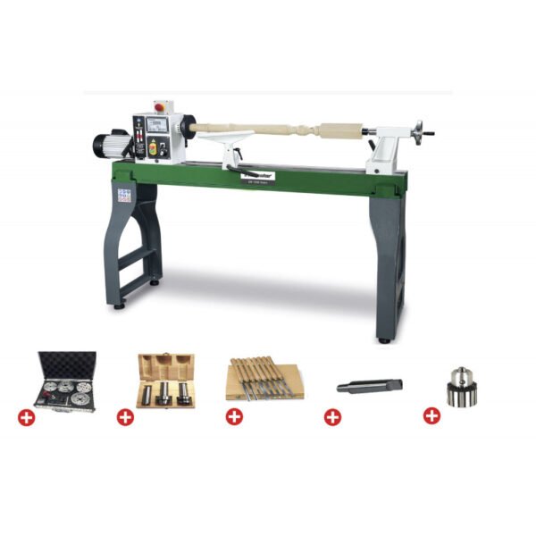 PACK TOUR À BOIS 460X1185MM + MANDRIN 146MM + JEU 8 BURINS + ETC – Image 3