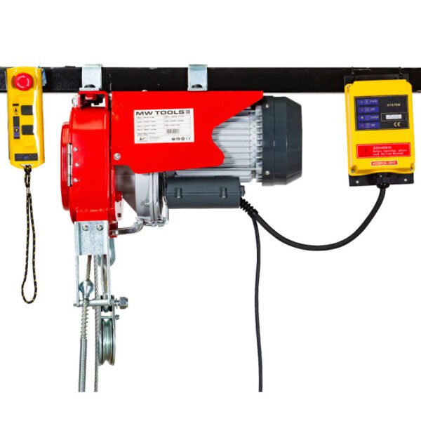 PALAN ÉLECTRIQUE 500 KG 60M 230V TÉLÉCOMMANDE SANS FIL – Image 2