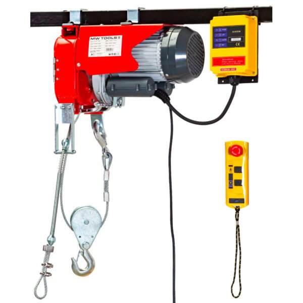 PALAN ÉLECTRIQUE 500 KG 60M 230V TÉLÉCOMMANDE SANS FIL – Image 7