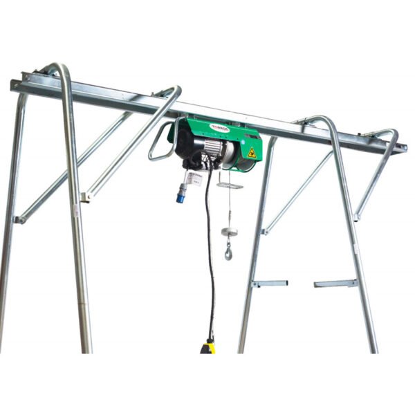 GRUE PORTIQUE AVEC PALAN RAPIDE PROFESSIONNEL 300 KG – Image 14