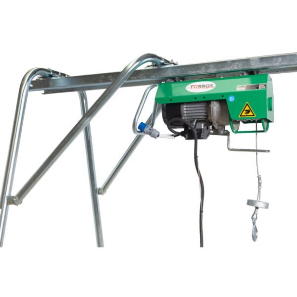 GRUE PORTIQUE AVEC PALAN RAPIDE PROFESSIONNEL 300 KG – Image 15
