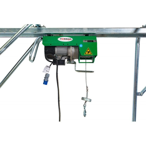 GRUE PORTIQUE AVEC PALAN RAPIDE PROFESSIONNEL 300 KG – Image 4