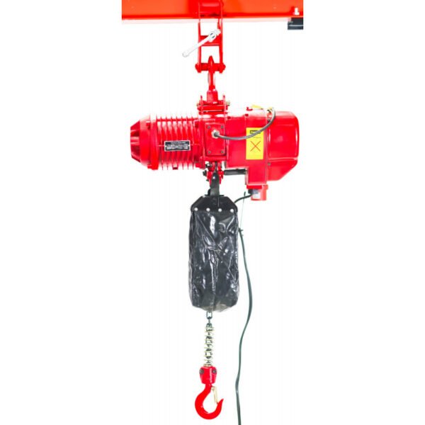 PALAN ÉLECTRIQUE INDUSTRIEL À CHAÎNE 2 TONNES 6 MÈTRES AVEC CROCHET.