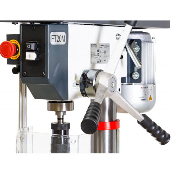 PERCEUSE D'ÉTABLI CM2 Ø25 MM 12 VITESSES 0,75KW 230V – Image 6