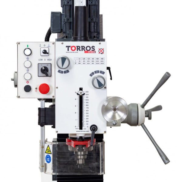 PERCEUSE-FRAISEUSE CM4/M16 X:450 Y:200 Z:430 MM 1,1KW 400V – Image 4