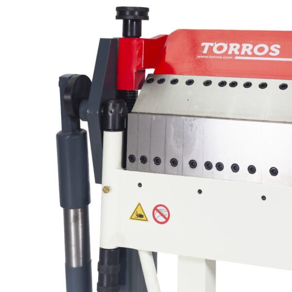PLIEUSE DE TÔLE MANUELLE 1020 MM, 0-135°, 2 MM, SEGMENTS EN HAUT ET BAS – Image 11