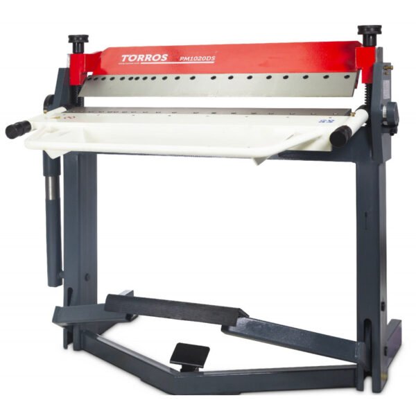 PLIEUSE DE TÔLE MANUELLE 1020 MM, 0-135°, 2 MM, SEGMENTS EN HAUT ET BAS – Image 4