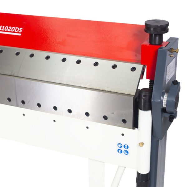 PLIEUSE DE TÔLE MANUELLE 1020 MM, 0-135°, 2 MM, SEGMENTS EN HAUT ET BAS – Image 5