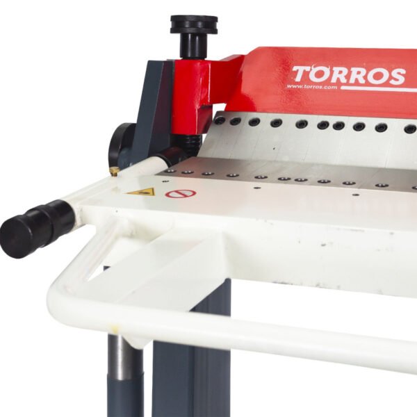 PLIEUSE DE TÔLE MANUELLE 1020 MM, 0-135°, 2 MM, SEGMENTS EN HAUT ET BAS – Image 7