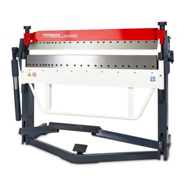 PLIEUSE DE TÔLE MANUELLE, 1270 MM, 0-135°, 2 MM, SEGMENTS EN HAUT ET EN BAS – Image 7