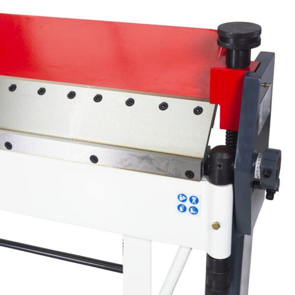 PLIEUSE DE TÔLE MANUELLE 1270 MM, 0-135°, 2 MM, SEGMENTS EN HAUT – Image 3