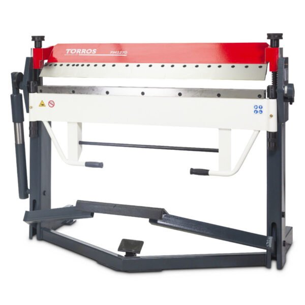 PLIEUSE DE TÔLE MANUELLE 1270 MM, 0-135°, 2 MM, SEGMENTS EN HAUT – Image 4