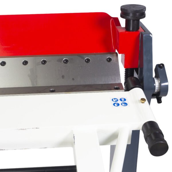 PLIEUSE DE TÔLE MANUELLE 1270 MM, 0-135°, 2 MM, SEGMENTS EN HAUT – Image 7