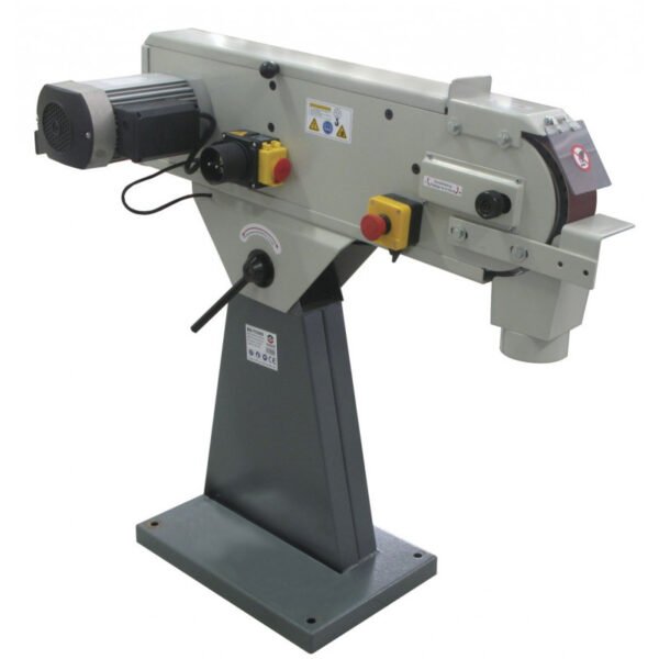 PONCEUSE À BANDE 75X2000MM 380V TRIPHASÉ AVEC FREIN MOTEUR – Image 2