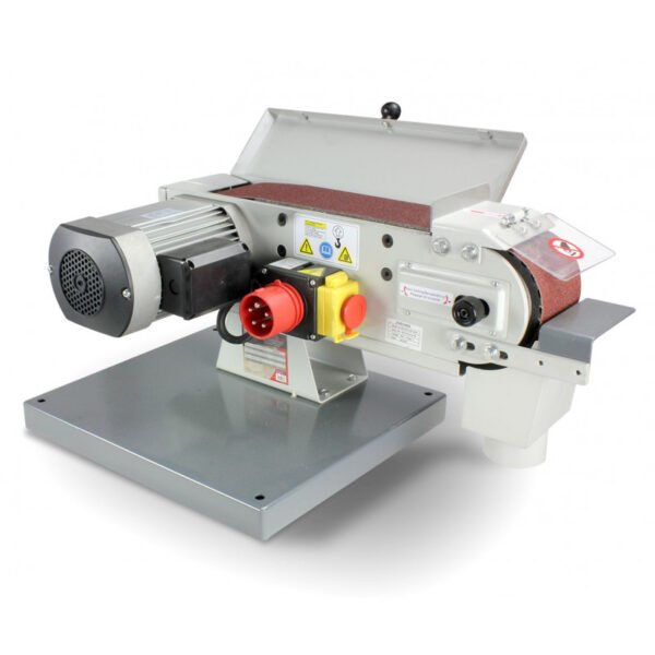 PONCEUSE À BANDE D'ÉTABLI PROFESSIONNELLE 3X400V – Image 2