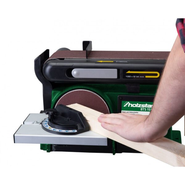 PONCEUSE À BOIS COMBINÉE À BANDE ET DISQUE 370W – Image 3