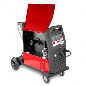 POSTE À SOUDER MIG MAG FLUX INDUSTRIEL MOBILE 250 A - MANOMÈTRE INCLUS