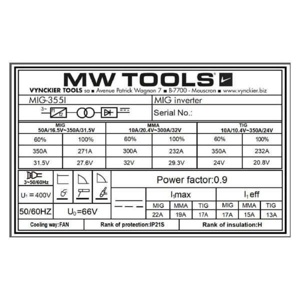 POSTE À SOUDER INDUSTRIEL MIG 350 A LCD + ACCESSOIRES – Image 6