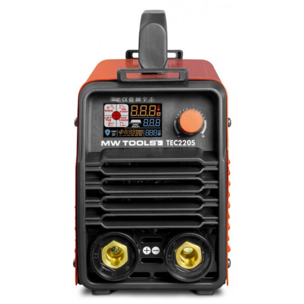 POSTE À SOUDER ÉLECTRODE MMA 220A ÉCRAN LCD 230V AVEC ACCESSOIRES – Image 4
