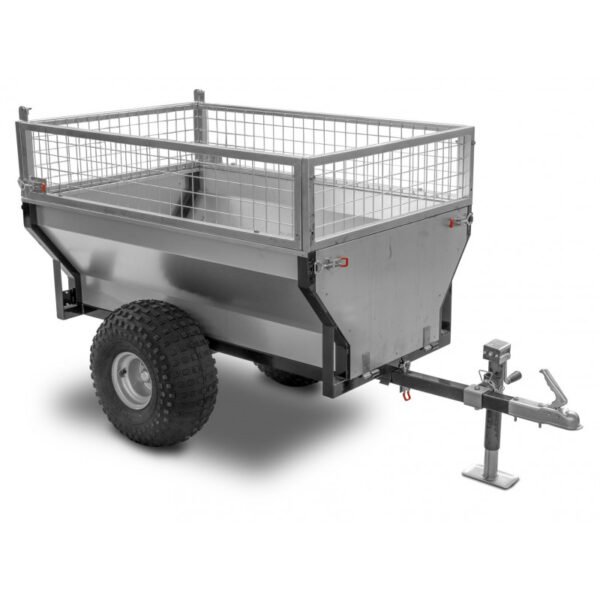 REMORQUE 500 KG AVEC BENNE BASCULANTE