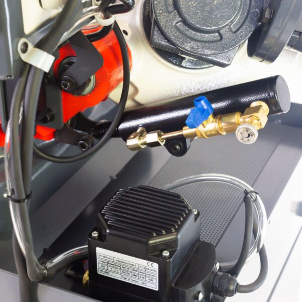 SCIE À RUBAN MÉTAL CAPACITÉ Ø150MM 0-60° VÉRIN DE DESCENTE HYDRAULIQUE 1,1KW 230V – Image 13