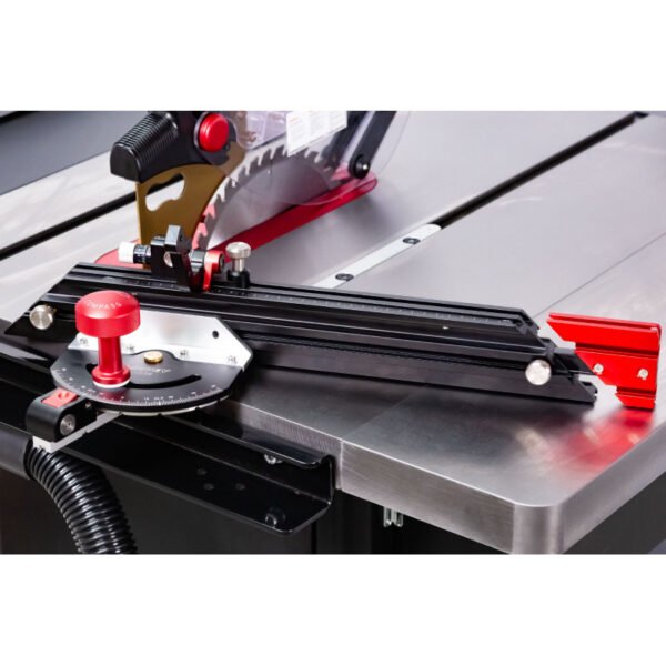 SCIE CIRCULAIRE SUR TABLE D’ATELIER DIAM. 250MM 2,25KW 230V BUTÉE 91CM – Image 13