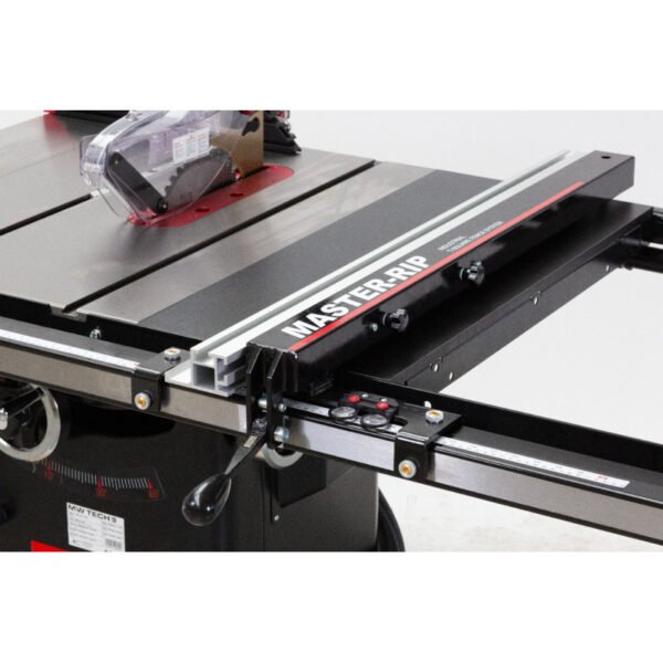 SCIE CIRCULAIRE SUR TABLE D’ATELIER DIAM. 250MM 2,25KW 230V BUTÉE 91CM – Image 6