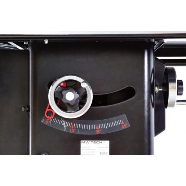 SCIE CIRCULAIRE SUR TABLE D’ATELIER DIAM. 250MM 2,25KW 230V BUTÉE 91CM – Image 7