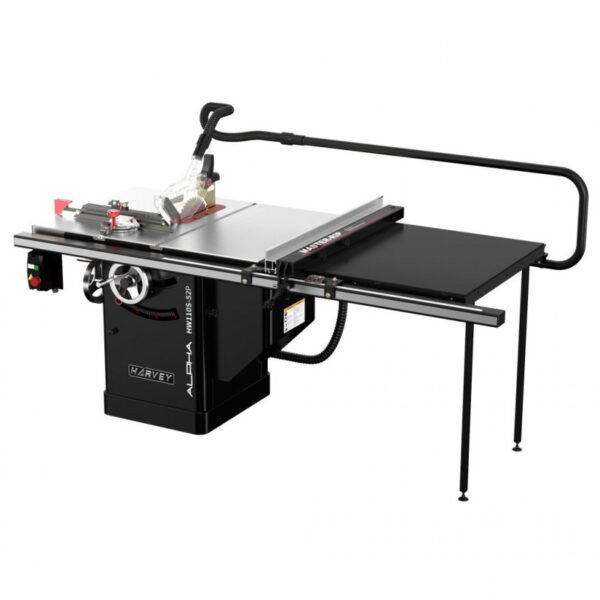 SCIE CIRCULAIRE SUR TABLE D’ATELIER DIAM. 250MM 4KW 400V BUTÉE 91CM