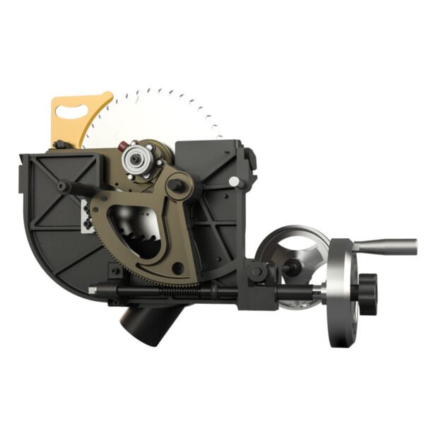 SCIE À FORMAT PROFESSIONNELLE AVEC CHARIOT UNIVERSEL 1,5M DIAM. 250 MM 2,25KW 230V – Image 2