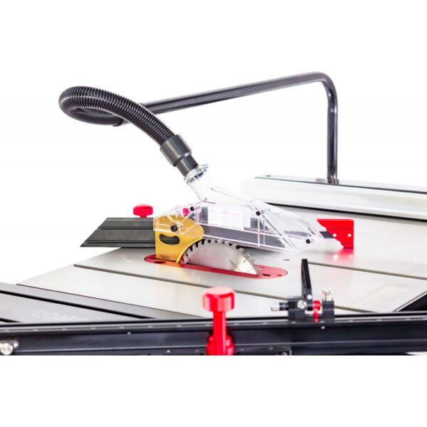 SCIE À FORMAT SUR TABLE PROFESSIONNELLE AVEC CHARIOT UNIVERSEL 1,5M DIAM. 250 MM 4KW 400V – Image 7