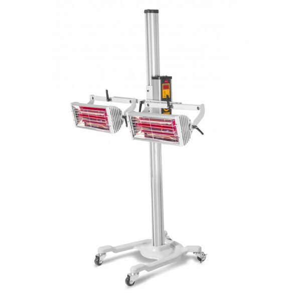 SÉCHEUR DE PEINTURE INFRAROUGE PROFESSIONNEL MOBILE 2000 W – Image 2