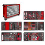 SERVANTE D'ATELIER COMPLÈTE XL 512 OUTILS