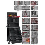 SERVANTE D'ATELIER 'BLACK EDITION' 1226 PCS