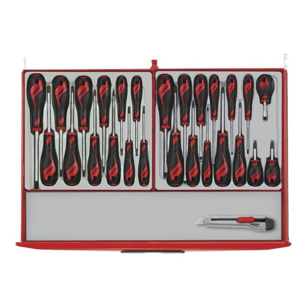 SERVANTE D'ATELIER COMPLÈTE PRO 491 OUTILS TENG – Image 5