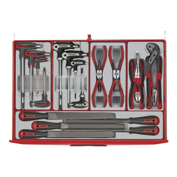 SERVANTE D'ATELIER COMPLÈTE PRO 491 OUTILS TENG – Image 6