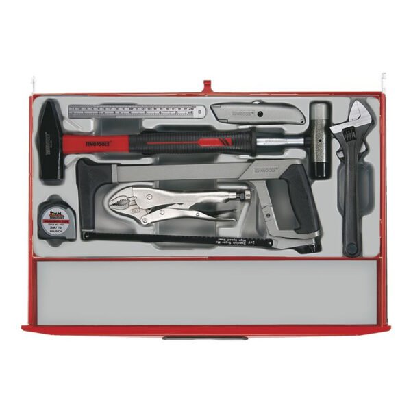 SERVANTE D'ATELIER COMPLÈTE PRO 491 OUTILS TENG – Image 7