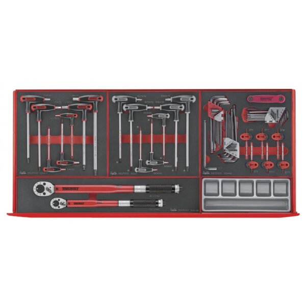 SERVANTE D'OUTILS COMPLÈTE 411 PIÈCES – Image 3