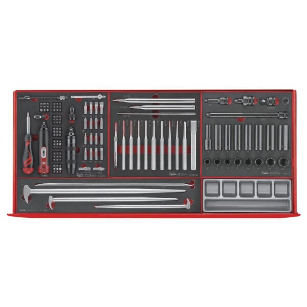 SERVANTE D'OUTILS COMPLÈTE 411 PIÈCES – Image 6
