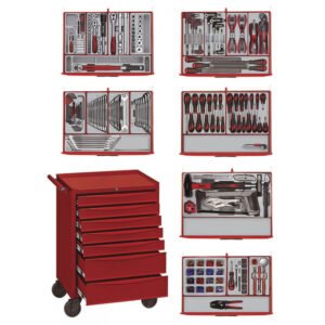 SERVANTE TCW707EV AVEC 491 PIÈCES - PS TRAYS