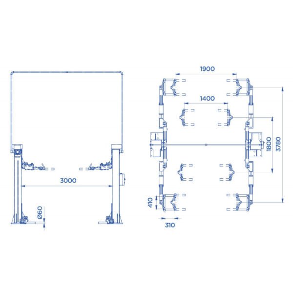 SET DE 4 FOURCHES OMCN POUR O199/RX ET O199/WRX – Image 4