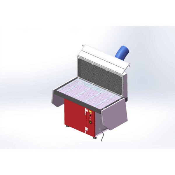 TABLE D'ASPIRATION DE FUMÉES ET DE POUSSIÈRES 1350X800MM 220V – Image 3