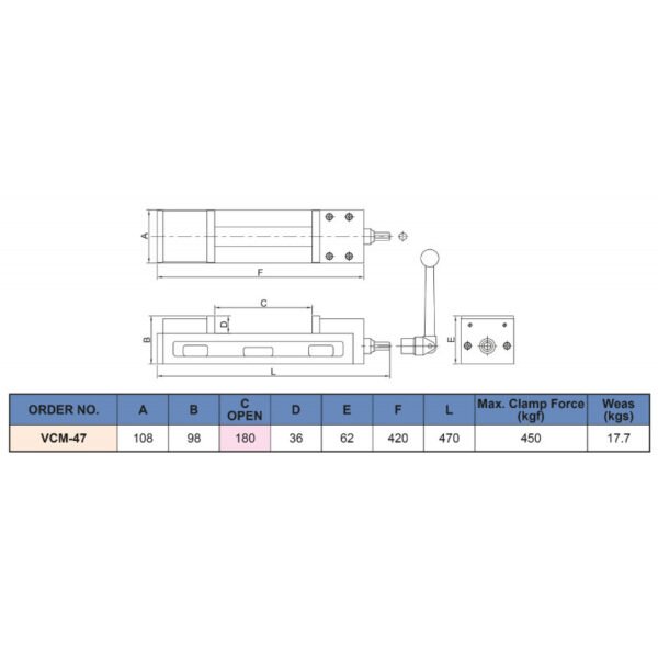 ÉTAU DE MACHINE / ÉTAU DE FRAISAGE – Image 2