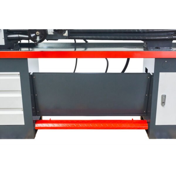 TOUR À MÉTAUX PROFESSIONNEL ENTREPOINTE 1M 330X1000MM Ø36 MM SYSTÈME DE REFROIDISSEMENT 1,5KW 400V – Image 11