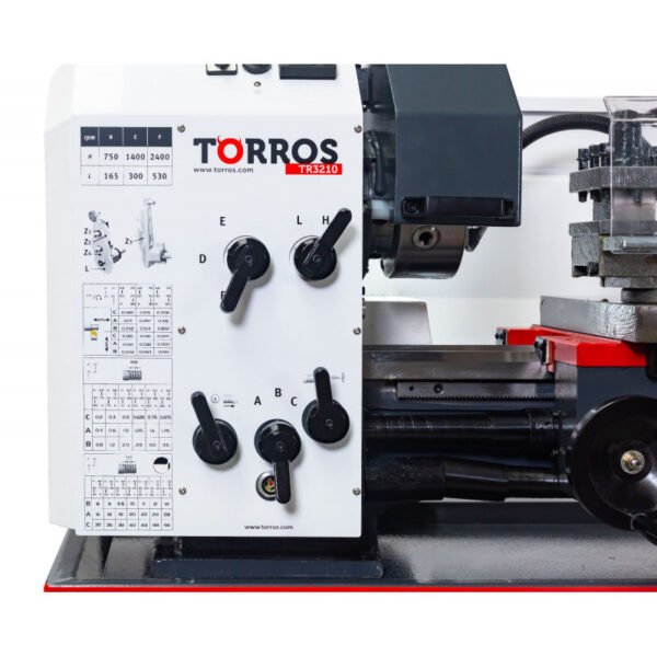 TOUR À MÉTAUX PROFESSIONNEL ENTREPOINTE 1M 330X1000MM Ø36 MM SYSTÈME DE REFROIDISSEMENT 1,5KW 400V – Image 10
