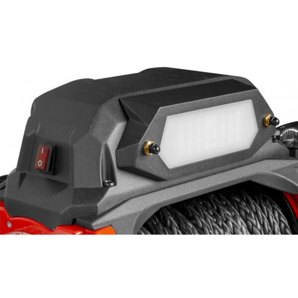 TREUIL ÉLECTRIQUE 24V 5443KG CÂBLE 26M SYNTHÉTIQUE TÉLÉCOMMANDE SANS FIL – Image 5